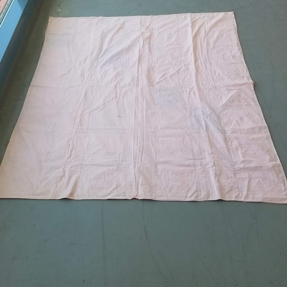 VINTAGE 60’S PATCHWORK QUILT KNIT MULTI PATTERN SQUARS VELOUR STRIPE REVERSIBLE - Picture 6 of 9